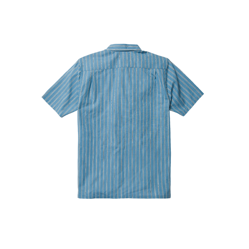 Bait Barge Short Sleeve Shirt - Coastal Blue