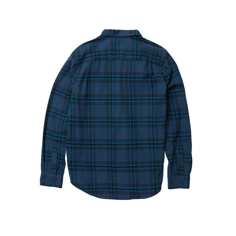 Fire Pit Long Sleeve Flannel Shirt - Dark Navy – Captain Fin Co. Australia