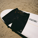 Keyhole Solid Boardshort - Black