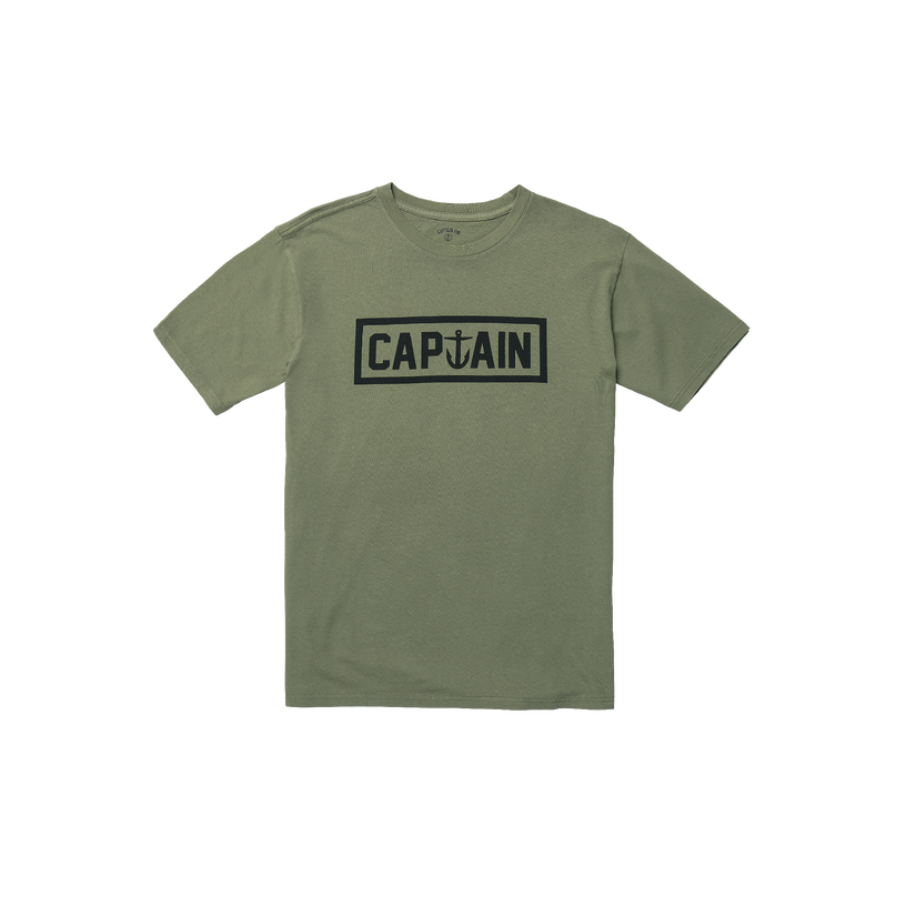 Naval Short Sleeve Tee - Dark Olive