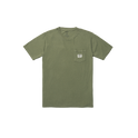 Captain Patch Pocket Short Sleeve Tee - Dark Olive