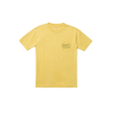 Pocket Type Patch Short Sleeve Tee - Mineral Yellow